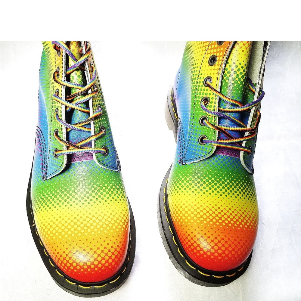 🆕DR MARTENS RAINBOW PASCAL PRIDE UNISEX - Picture 5 of 8